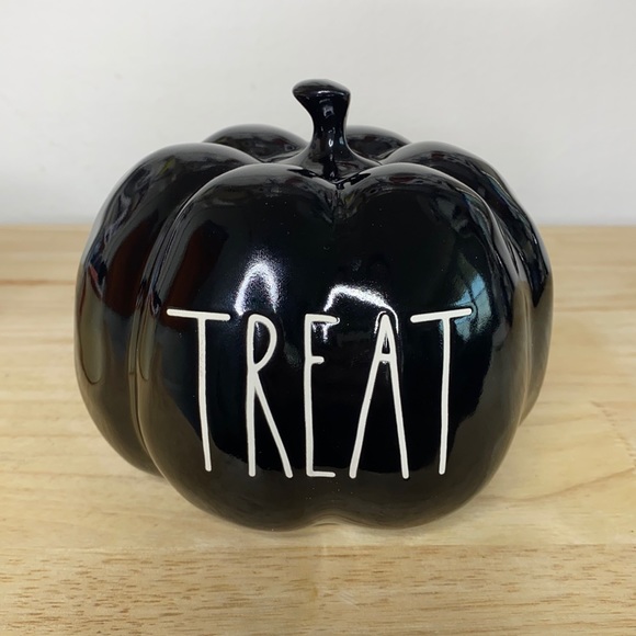 Rae Dunn Other - Rae Dunn Treat Black Pumpkin